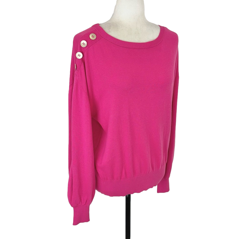Iris Setlakwe pink cashmere blend sweater